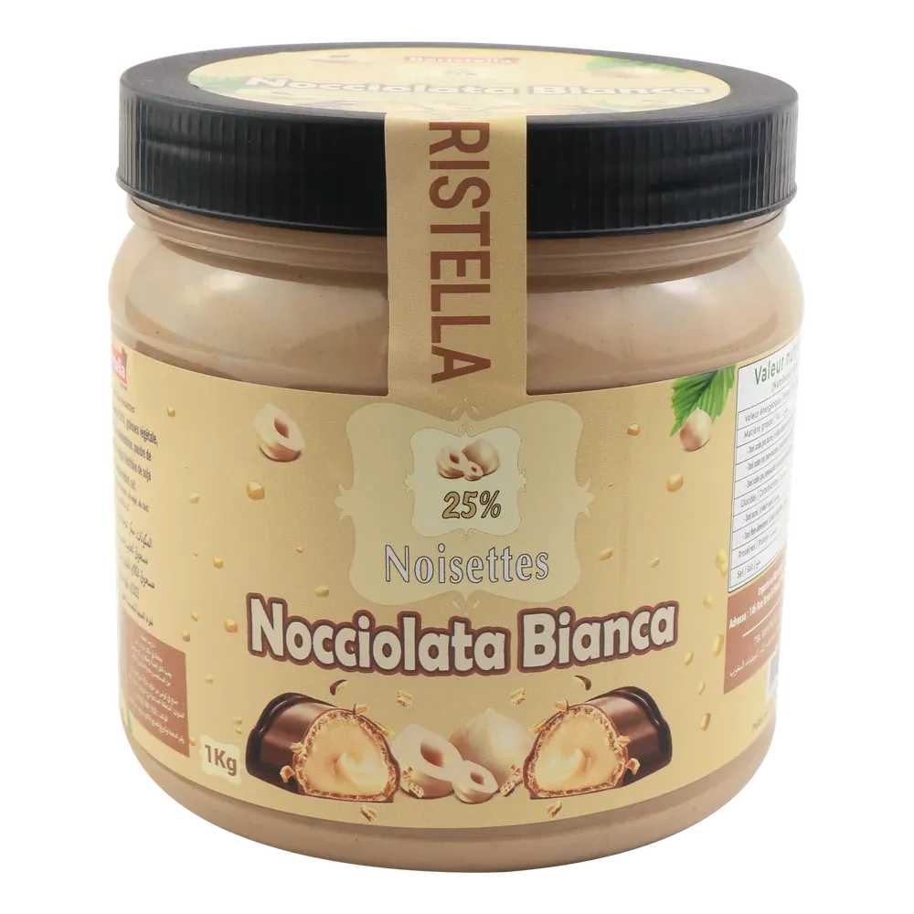 Pâte à tartiner Bianca, format 1 kg