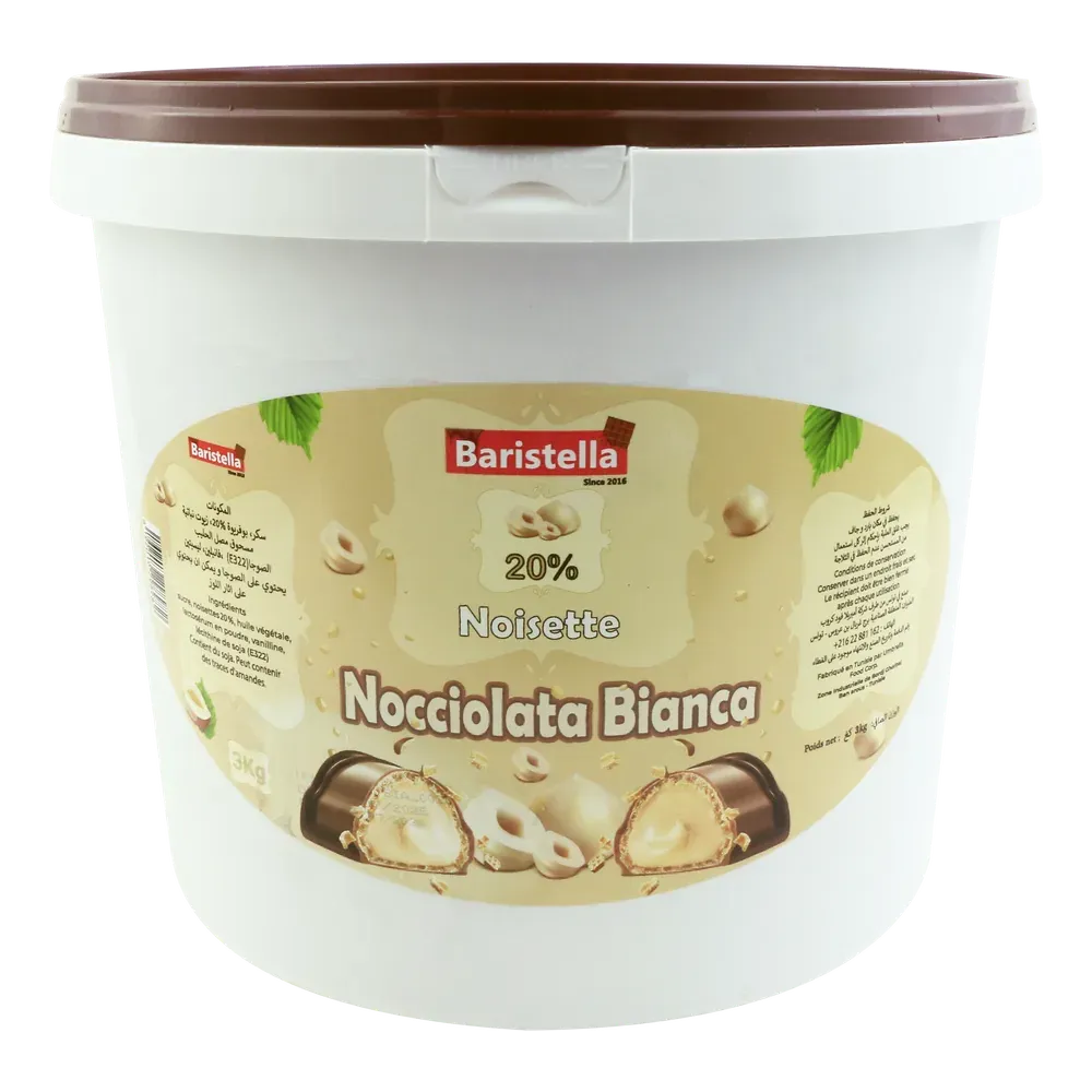 Pâte à tartiner Bianca, format 3 kg