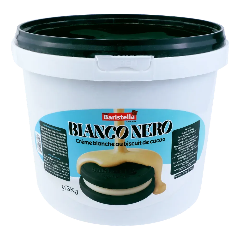 Pâte à tartiner Bianco nero, format 3 kg