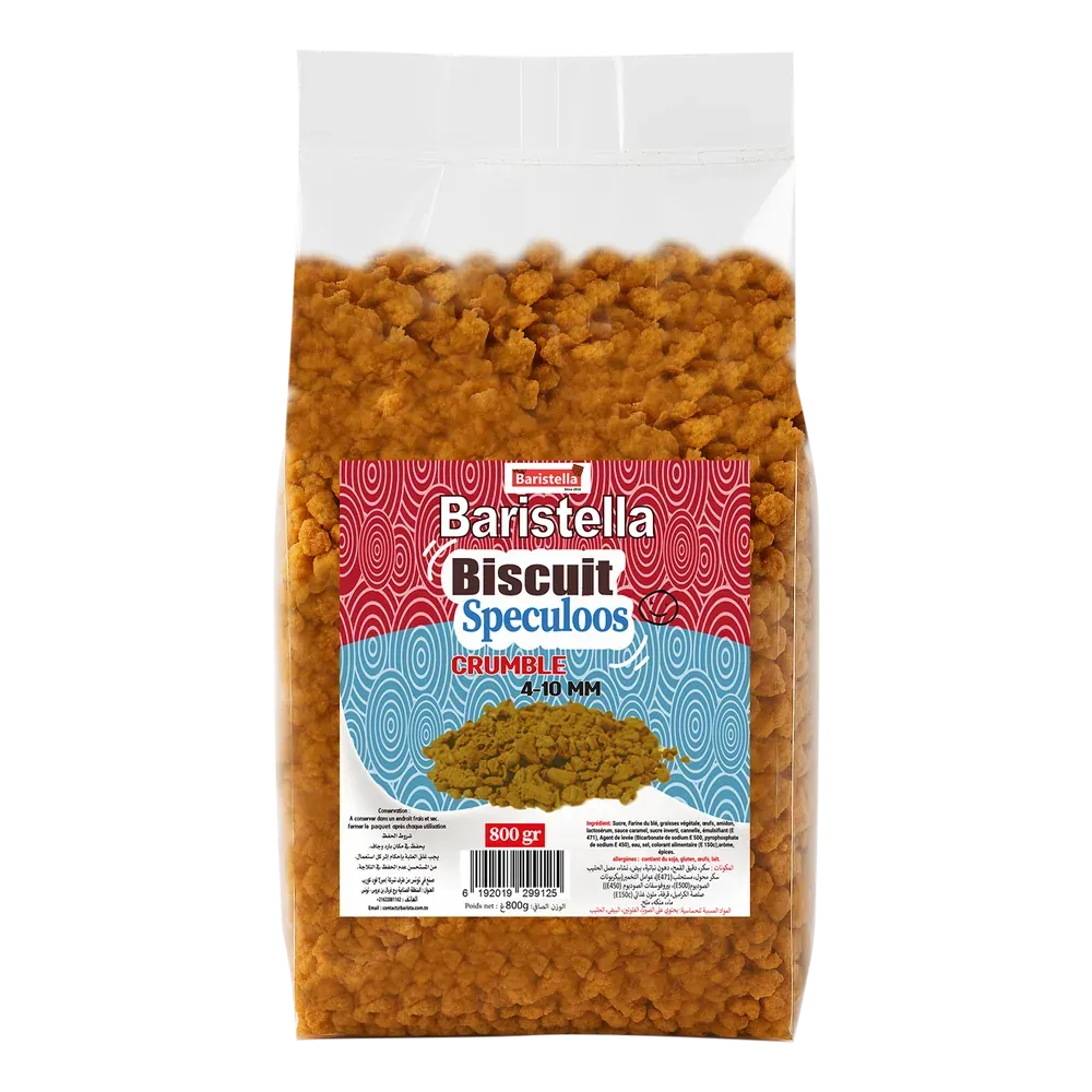 Biscuit Spéculoos crumble