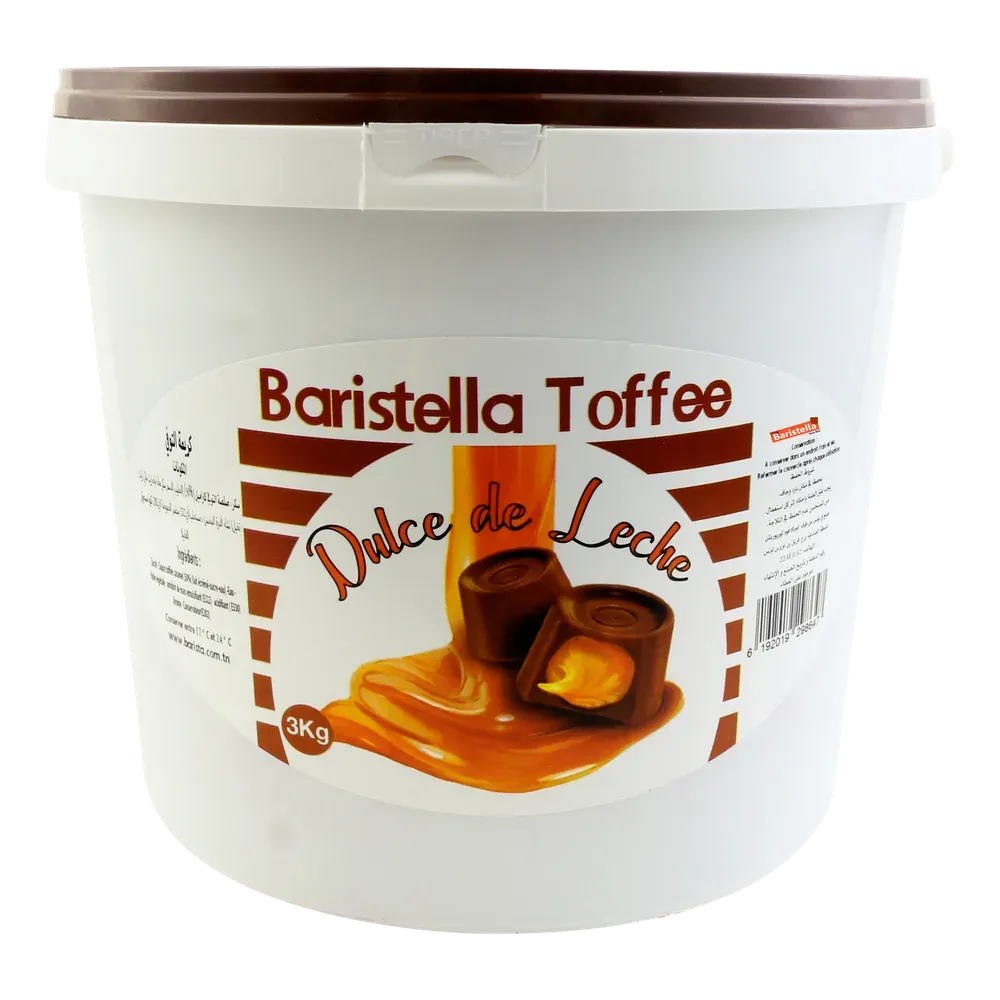 Pâte à tartiner Caramel toffee, format 3 kg