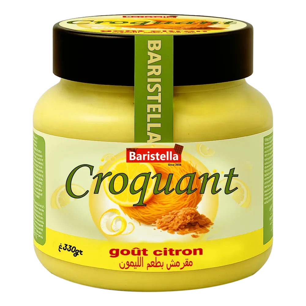 Pâte à tartiner Citron croquant, format 330 g