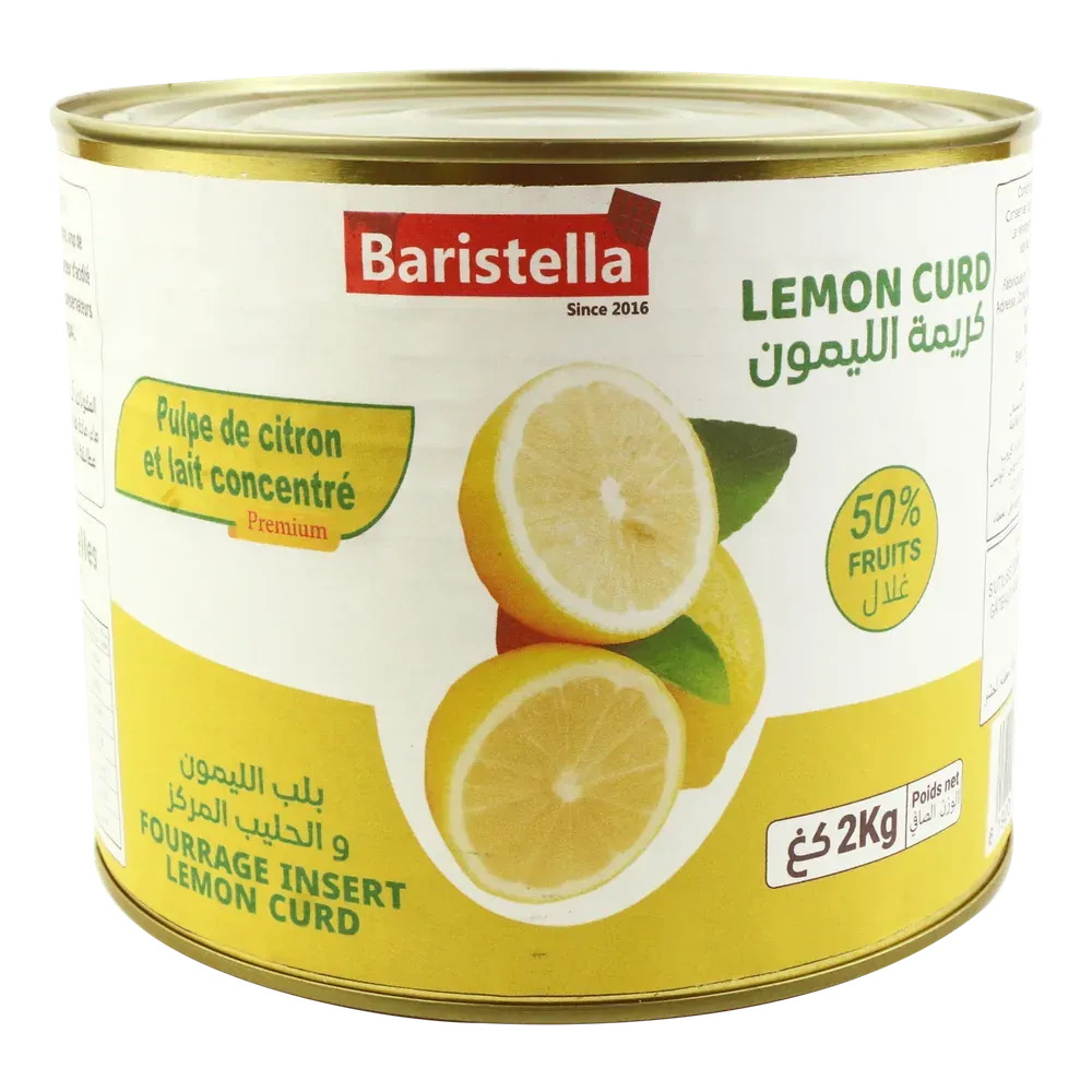 Fourrage insert Lemon curd, format 2 kg
