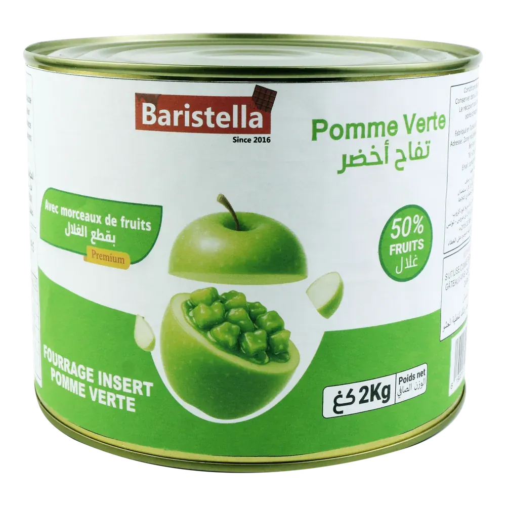 Fourrage insert Pomme verte, format 2 kg