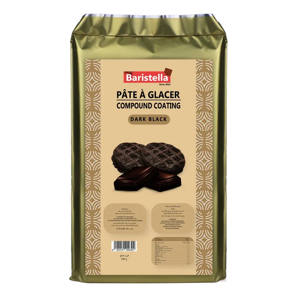 Pot Baristella Dark black