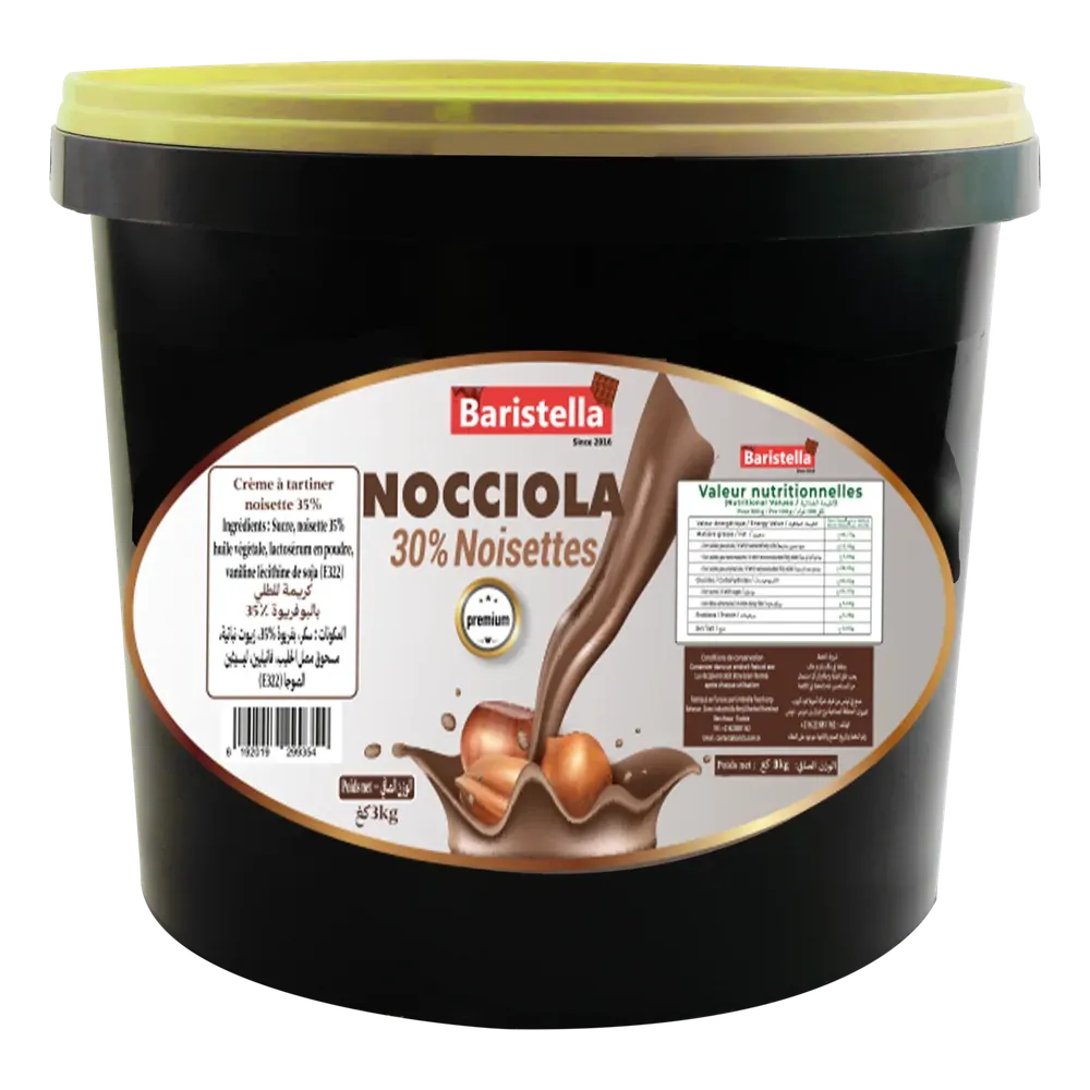 Pâte à tartiner Nocciola, format 3 kg