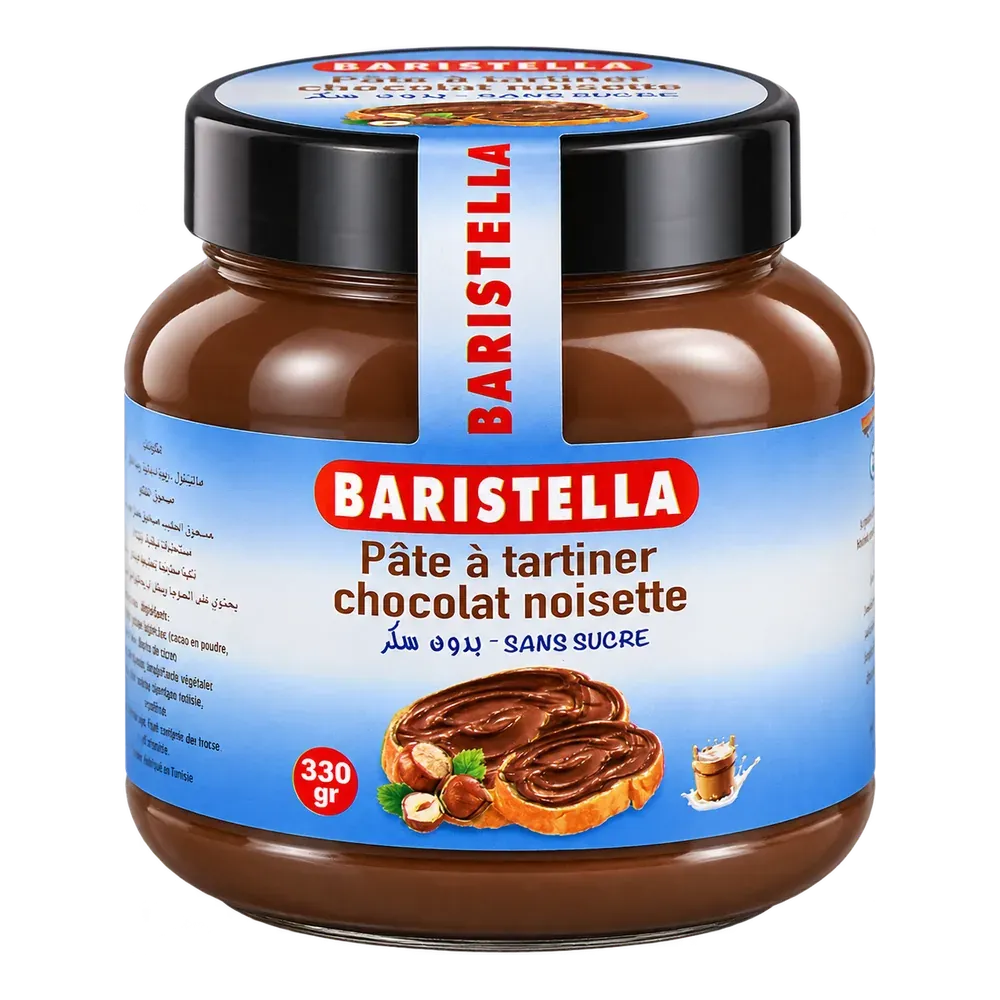 Pâte à tartiner Sans sucre, format 330 g