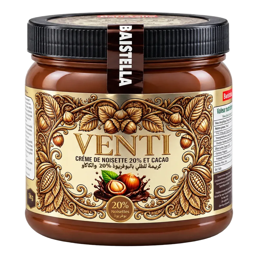 Pâte à tartiner Venti, format 1 kg